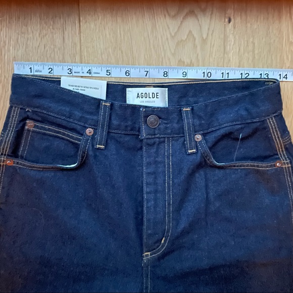 AGOLDE HIGH RISE BOOT JEANS - 26 - Picture 4 of 8